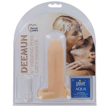 Load image into Gallery viewer, Vibrating Deemun Extra Girth Enhancer 6 X1.5
