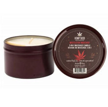 Load image into Gallery viewer, Hemp Seed 3-in-1 Massage Candl Mistletoe Mischief 6oz
