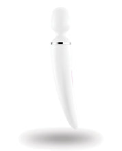 Load image into Gallery viewer, Satisfyer Wand-er Woman White/ Chrome
