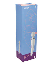 Load image into Gallery viewer, Satisfyer Wand-er Woman White/ Chrome
