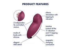 Load image into Gallery viewer, Satisfyer Tap &amp; Climax 2 Red
