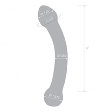 Load image into Gallery viewer, Glas Curved Glass G Spot Stimulator 7 "
