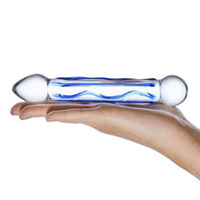 Load image into Gallery viewer, Glas 6.5 Full Tip Textured Glass Dildo &quot;
