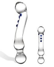 Load image into Gallery viewer, Glas 6 Curved G-spot Glass Dildo "
