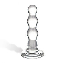 Load image into Gallery viewer, Glas Triple Play Beaded Butt Plug
