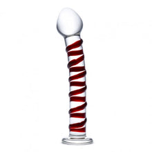 Load image into Gallery viewer, Glas Mr Swirly Spiral Glass Personal Massager
