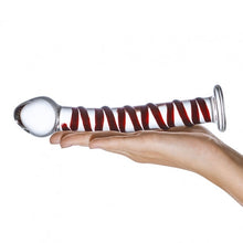Load image into Gallery viewer, Glas Mr Swirly Spiral Glass Personal Massager
