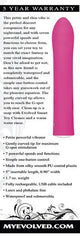 Rechargeable G Spot 5  Pink 