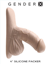 Load image into Gallery viewer, Gender X 4in Silicone Packer Light
