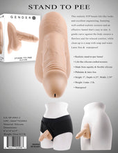 Load image into Gallery viewer, Gender X Stand To Pee Light Silicone
