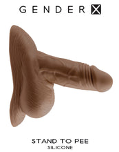 Load image into Gallery viewer, Gender X Stand To Pee Dark Silicone
