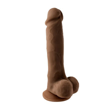 Load image into Gallery viewer, Evolved 6.5 In Natural Feel Dildo Dark
