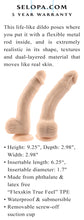 Load image into Gallery viewer, Selopa 7 In Natural Feel Flexskin Dildo Light
