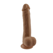 Load image into Gallery viewer, Selopa 7 In Natural Feel Flexskin Dildo Dark

