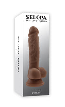 Load image into Gallery viewer, Selopa 6 In Dildo Dark
