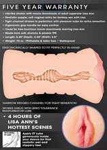 Load image into Gallery viewer, Zero Tolerance Vagina Stroker Lisa Ann
