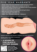 Load image into Gallery viewer, Zero Tolerance Tori Black Realistic Vagina Stroker W/ Movie Download
