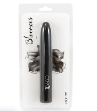 Load image into Gallery viewer, Bloomers Lily Vibrator 7in Black
