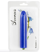 Load image into Gallery viewer, Bloomers Bluebell Vibrator 5in Blue
