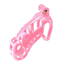 Load image into Gallery viewer, Kink Chastity Series Locking Cock Cage Xl Pink
