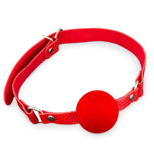 Load image into Gallery viewer, Kink Curious Ball Gag &amp; Nipple Clamps Set Red
