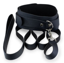 Load image into Gallery viewer, Kink Curious Beginner Bdsm Kit Black
