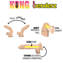 Load image into Gallery viewer, Kong Benderz Dual Density Dong
