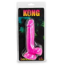 Load image into Gallery viewer, Kong Benderz Dual Density Dong 5in Pink
