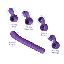 Load image into Gallery viewer, Magic Stick S1 Plus Multi Functioning Vibe Purple
