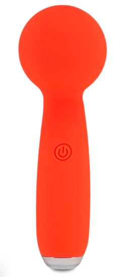 Petites Lil Exclaim Mini Wand Vibrator Orange