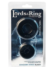 Load image into Gallery viewer, Lords Of The Ring Aragorn Cock Ring Black
