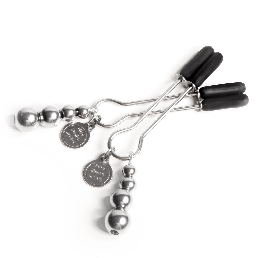 Fifty Shades Adjustable Nipple Clamps