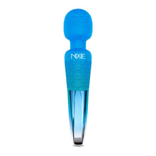 Load image into Gallery viewer, Nixie Wand Massager Blue Ombre Metallic
