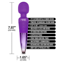 Load image into Gallery viewer, Nixie Wand Massager Purple Ombre Metallic
