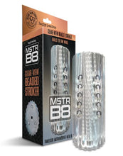 Load image into Gallery viewer, Mstr B8 Clear-view Beaded Stroker Balls To The Wall
