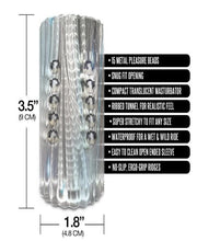 Load image into Gallery viewer, Mstr B8 Clear-view Beaded Stroker Balls To The Wall
