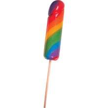 Load image into Gallery viewer, Jumbo Rainbow Cock Pops 6pc Display
