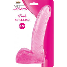Load image into Gallery viewer, Wet Dreams Pink Stallion 6.5 Dildo &quot;
