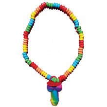 Load image into Gallery viewer, Rainbow Cock Candy Necklace
