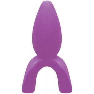 Tongue Star Stealth Rider Tongue Vibe W/ Contoured Pleasure Tip Purple