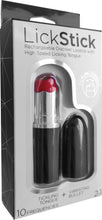 Load image into Gallery viewer, Lick Stick Vibrating Lipstick 10 Speed Rechargeable
