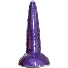 Load image into Gallery viewer, Stardust Mercury Rising Silicone Dildo 9in Purple
