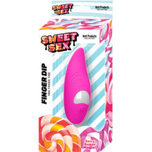 Load image into Gallery viewer, Sweet Sex Finger Dip Finger Vibe Magenta
