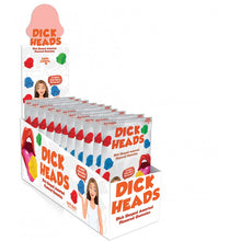 Load image into Gallery viewer, Dick Heads Penis Shaped Gummies 12 Pc Display
