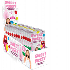 Sweet Pussy Gummies 4 Assorted Fruit Flavors 12 Pc Display