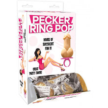 Load image into Gallery viewer, Pecker Candy Finger Ring Pop 12pc Display
