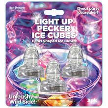 Load image into Gallery viewer, Light Up Pecker Ice Cubes 3pk
