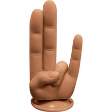 Load image into Gallery viewer, Finger Fest Dildo The Shocker Tan
