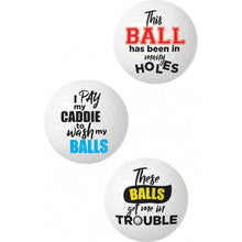 Load image into Gallery viewer, Balls Deep Novelty Golf Balls
