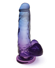 Load image into Gallery viewer, Shades 7in Jelly Gradient Dong Blue/violet
